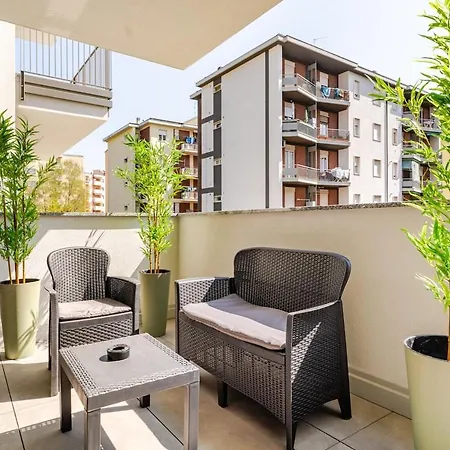 Apartment New Bamboo Airport Trade Fair Bergamo