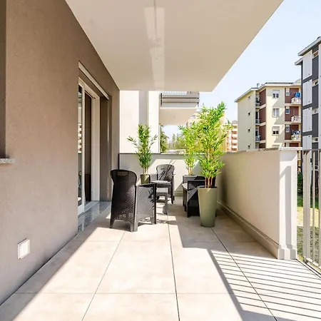 Apartment New Bamboo Airport Trade Fair Bergamo
